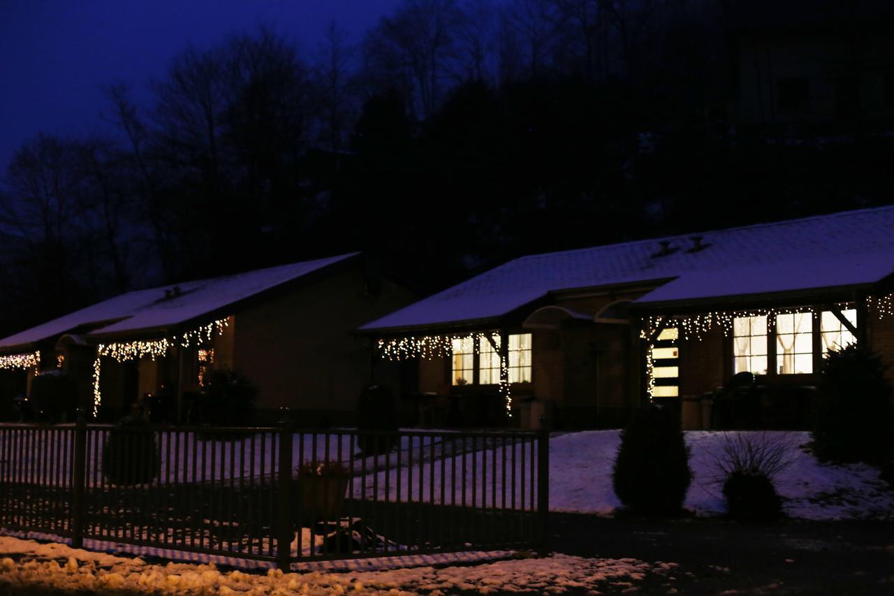 Vila Vakantiewoning Um Willspull Michelau Exteriér fotografie