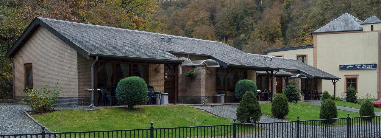 Vila Vakantiewoning Um Willspull Michelau Exteriér fotografie